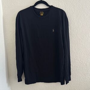 Polo by Ralph Lauren Black Long Sleeve Tee
